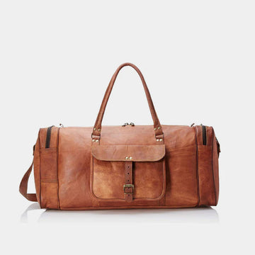 The Break Leather Duffle Bag-Leather Duffle bags-Premium Leather Store