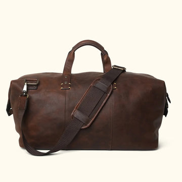 Walker Weekend Leather Duffle Bag-Leather Duffle bags-Premium Leather Store