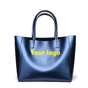 Custom Name or Logo Large Tote Bag