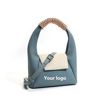 Custom Leather Hobo Bag – Personalized Name & Logo