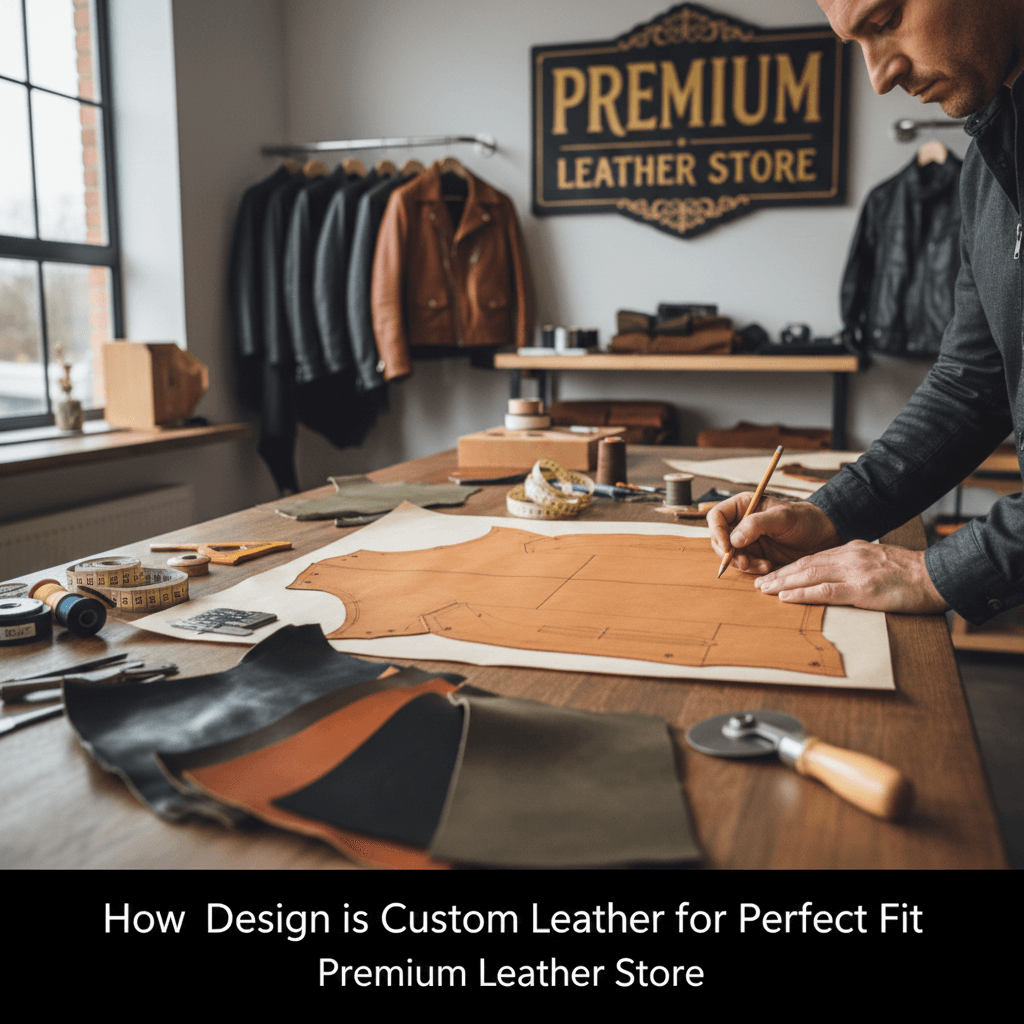 How to Design a Custom Leather Jacket for Perfect Fit | Premium Leather Store