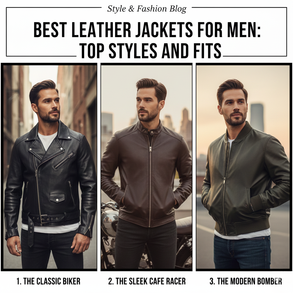 Best Leather Jackets for Men: Top Styles and Fits for 2025