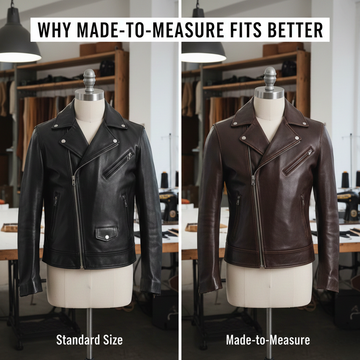 Why Made-to-Measure Leather Jackets Fit Better Than Standard Sizes