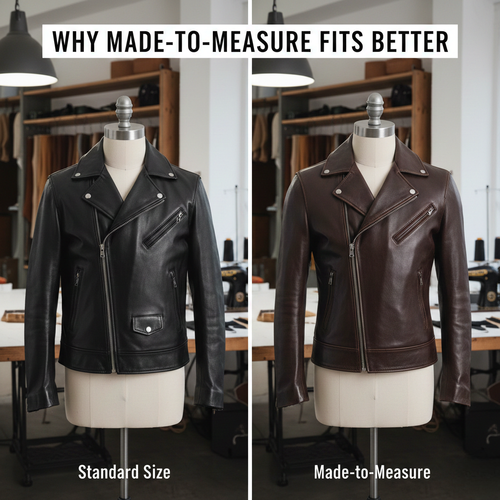 How Custom Measurements Improve Comfort and Mobility in Leather Jackets