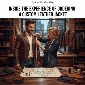 Inside the Experience of Ordering a Custom Leather Jacket | Premium Leather Store
