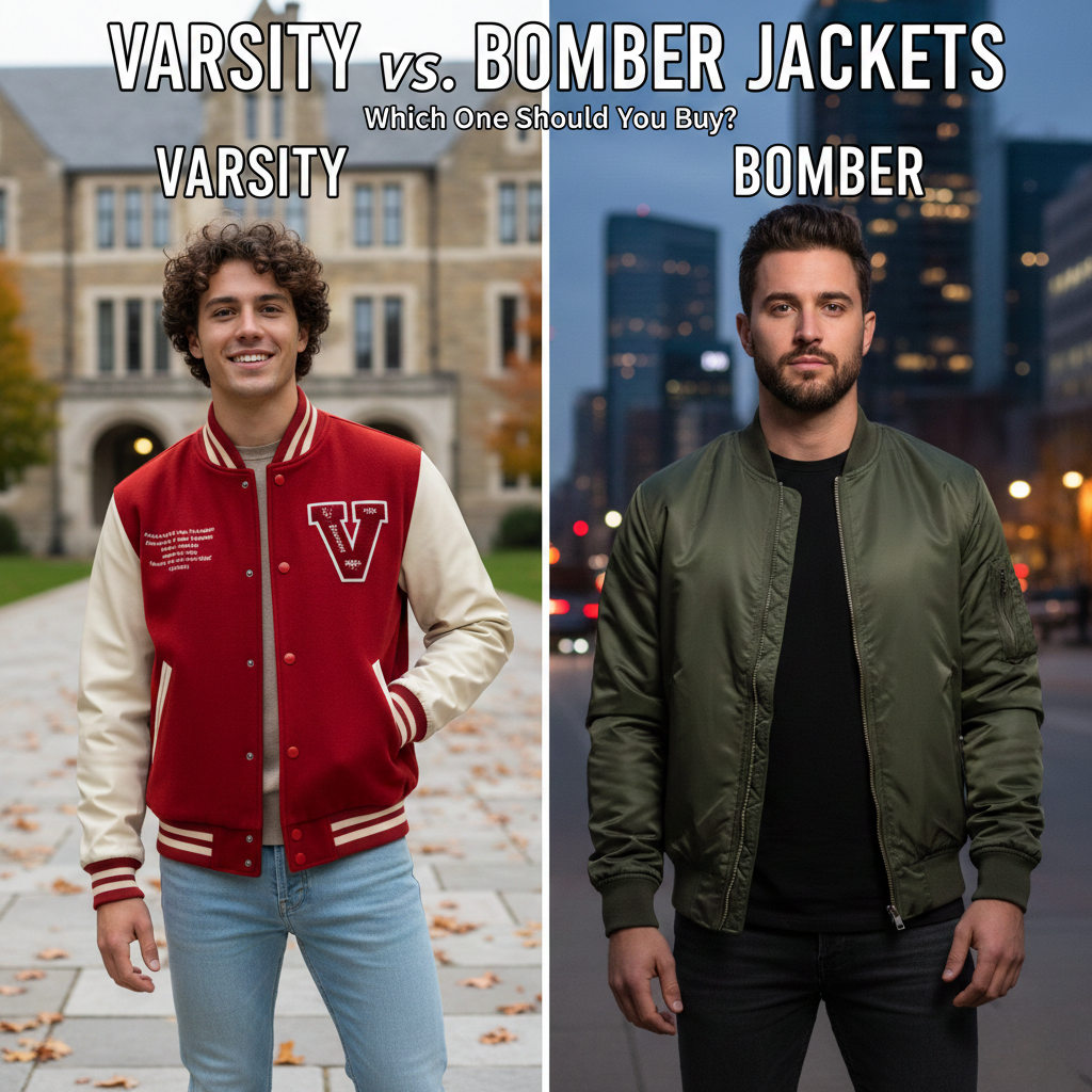 Varsity vs Bomber Jackets: Which One Should You Buy?