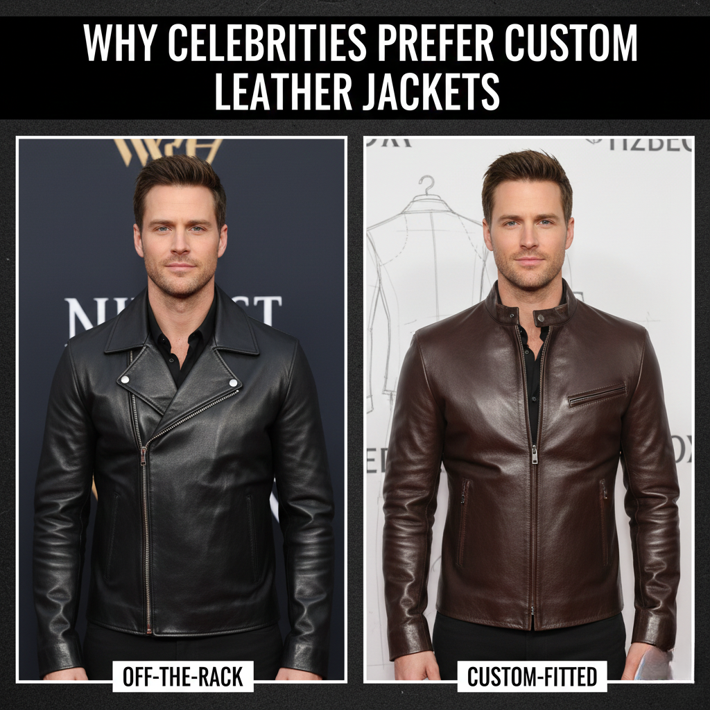 Why Celebrities Prefer Custom Leather Jackets | Premium Leather