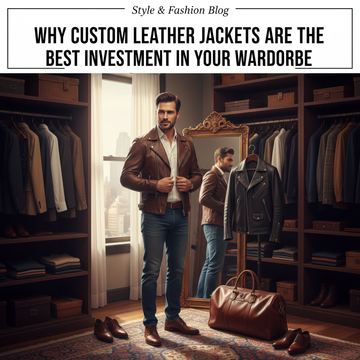 Why Custom Leather Jackets Are The Best Investment In Your Wardrobe.