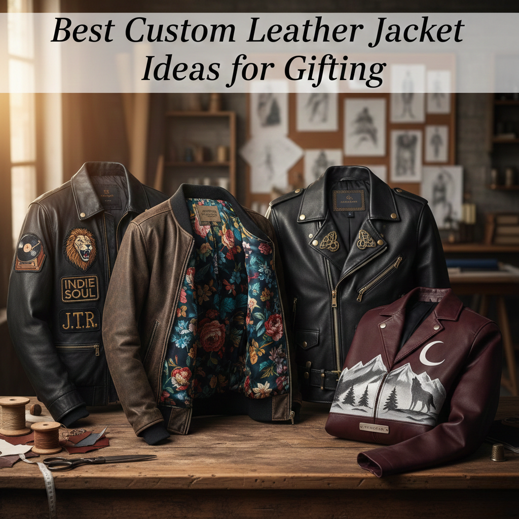 Best Custom Leather Jacket Ideas for Gifting