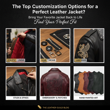 The Top Customization Options for a Perfect Leather Jacket