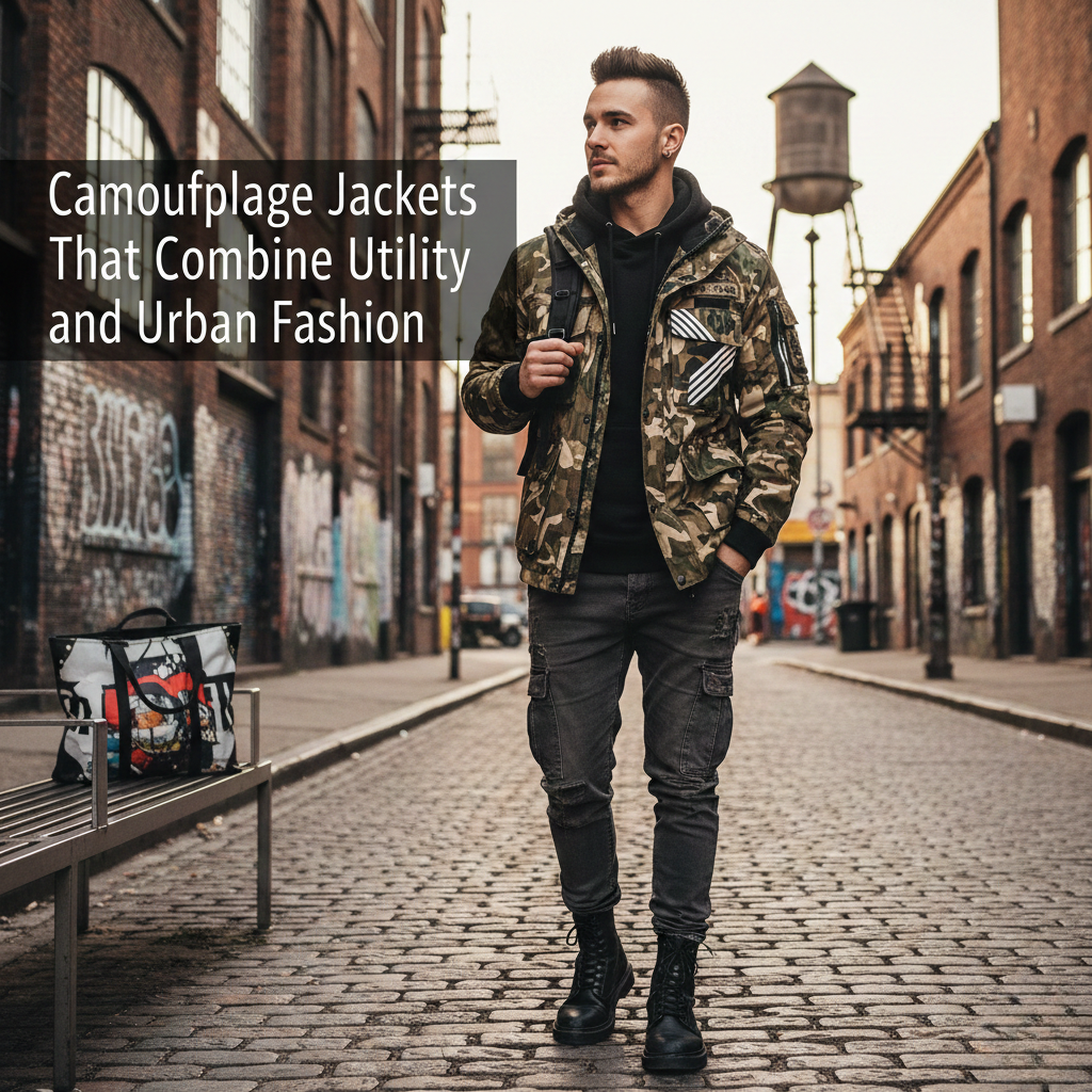 Camouflage Jackets That Combine Utility and Urban Fashion