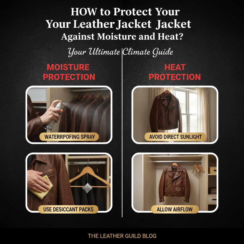 How to Protect Your Leather Jacket Against Moisture and Heat