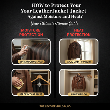 How to Protect Your Leather Jacket Against Moisture and Heat