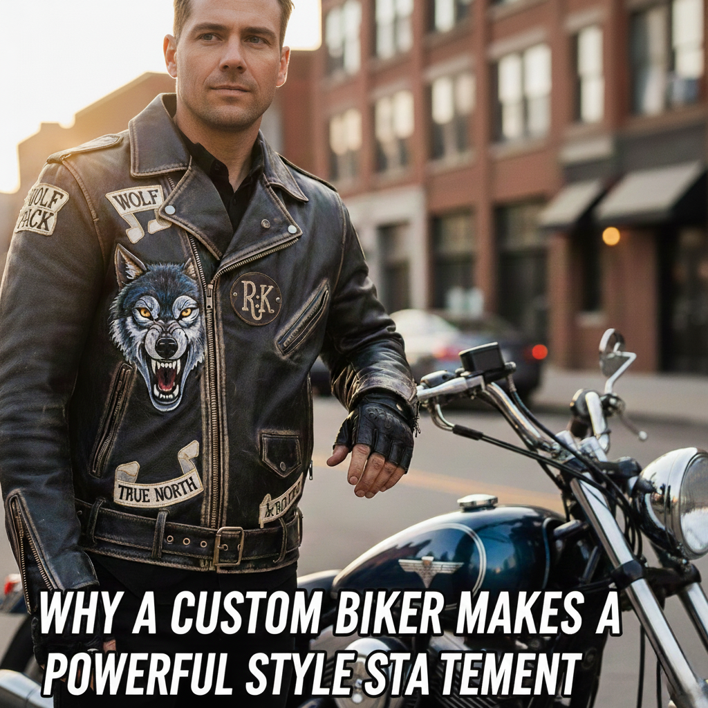 Why a Custom Biker Jacket Makes a Powerful Style Statement