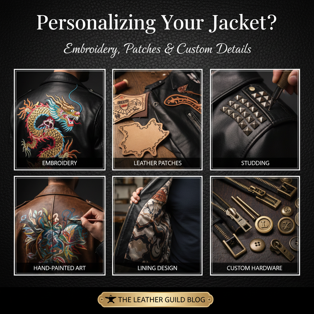 Personalizing Your Jacket: Patches, Embroidery &amp; Custom Details