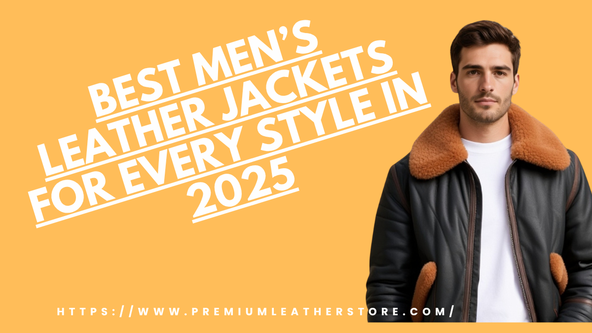 Best Men’s Leather Jackets for Every Style in 2025