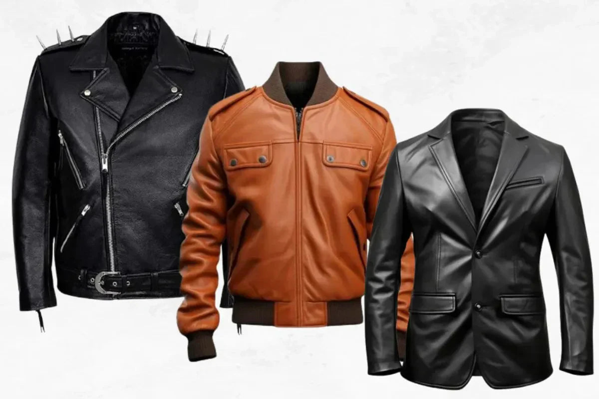 Biker, Bomber, or Blazer?  Which Leather Jacket is best for Your Style?
