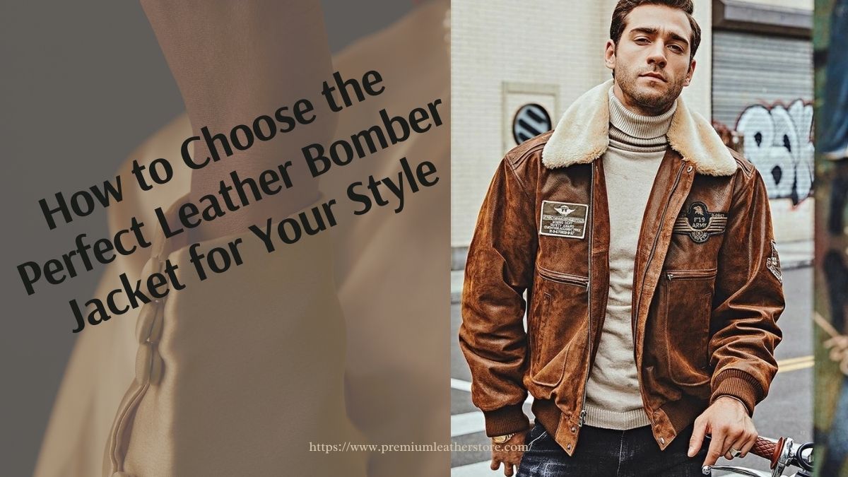 How to Choose the Perfect Leather Bomber Jacket for Your Style