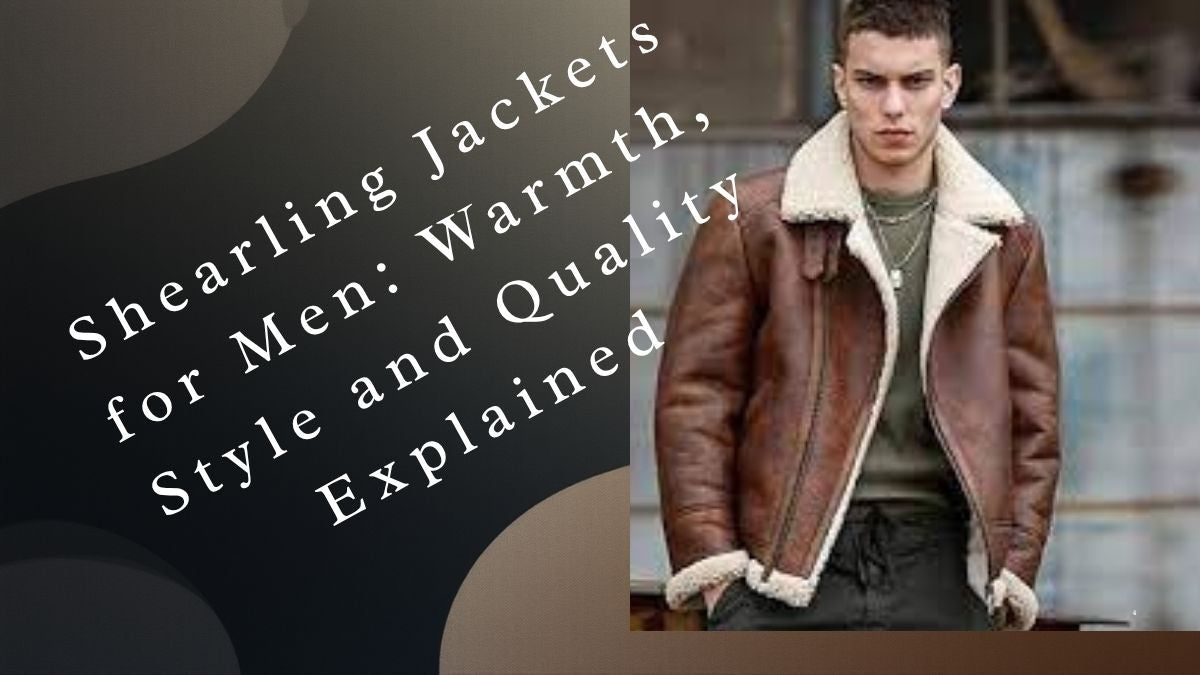 Shearling Jackets for Men: Warmth, Style and Quality Explained