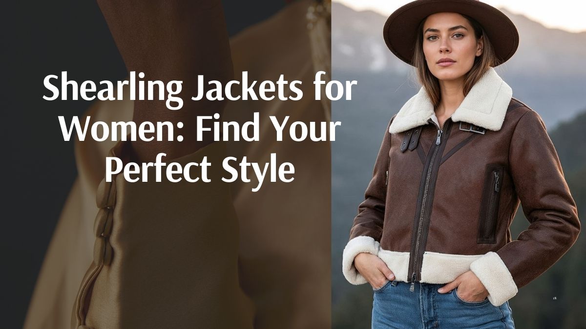 Shearling Jackets for Women: Find Your Perfect Style