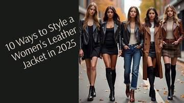10 Trendy Ways to Style a Women’s Leather Jacket in 2025