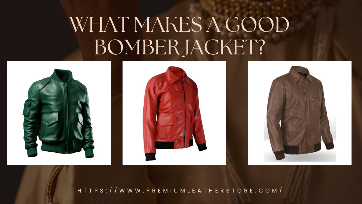 What Makes a Good Bomber Jacket?