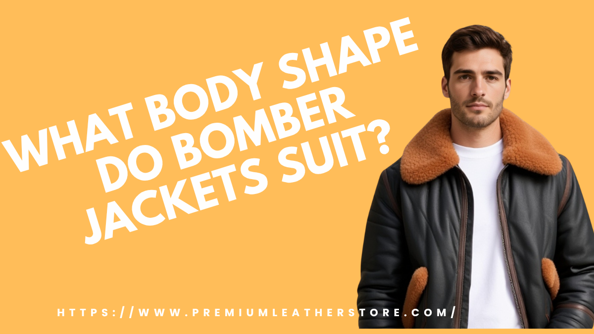 What body shape do bomber jackets suit?
