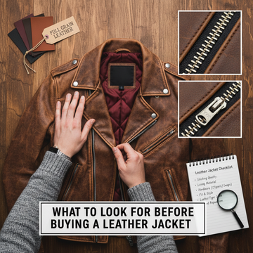 What to Look for Before Buying a Leather Jacket