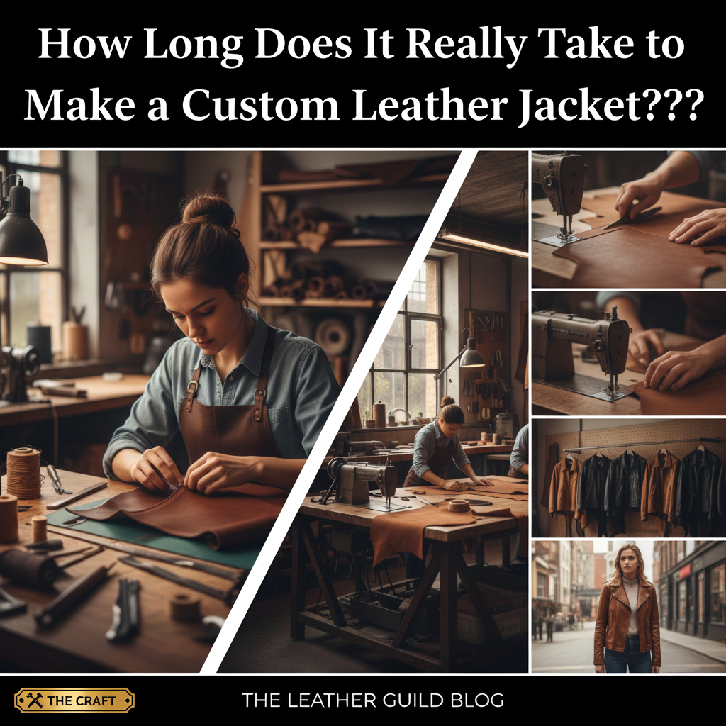 How Long Does It Really Take to Make a Custom Leather Jacket?