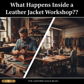 What Happens Inside a Leather Jacket Workshop?
