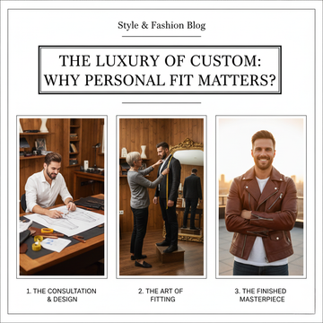 The Luxury of Custom Leather Jackets: Why Fit Matters