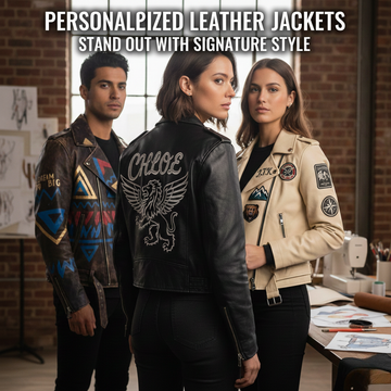 Personalized Leather Jackets: Signature Style for Every Man