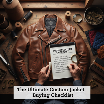 The Ultimate Custom Leather Jacket Buying Checklist