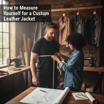 How to Measure Yourself for a Custom Leather Bomber Jacket