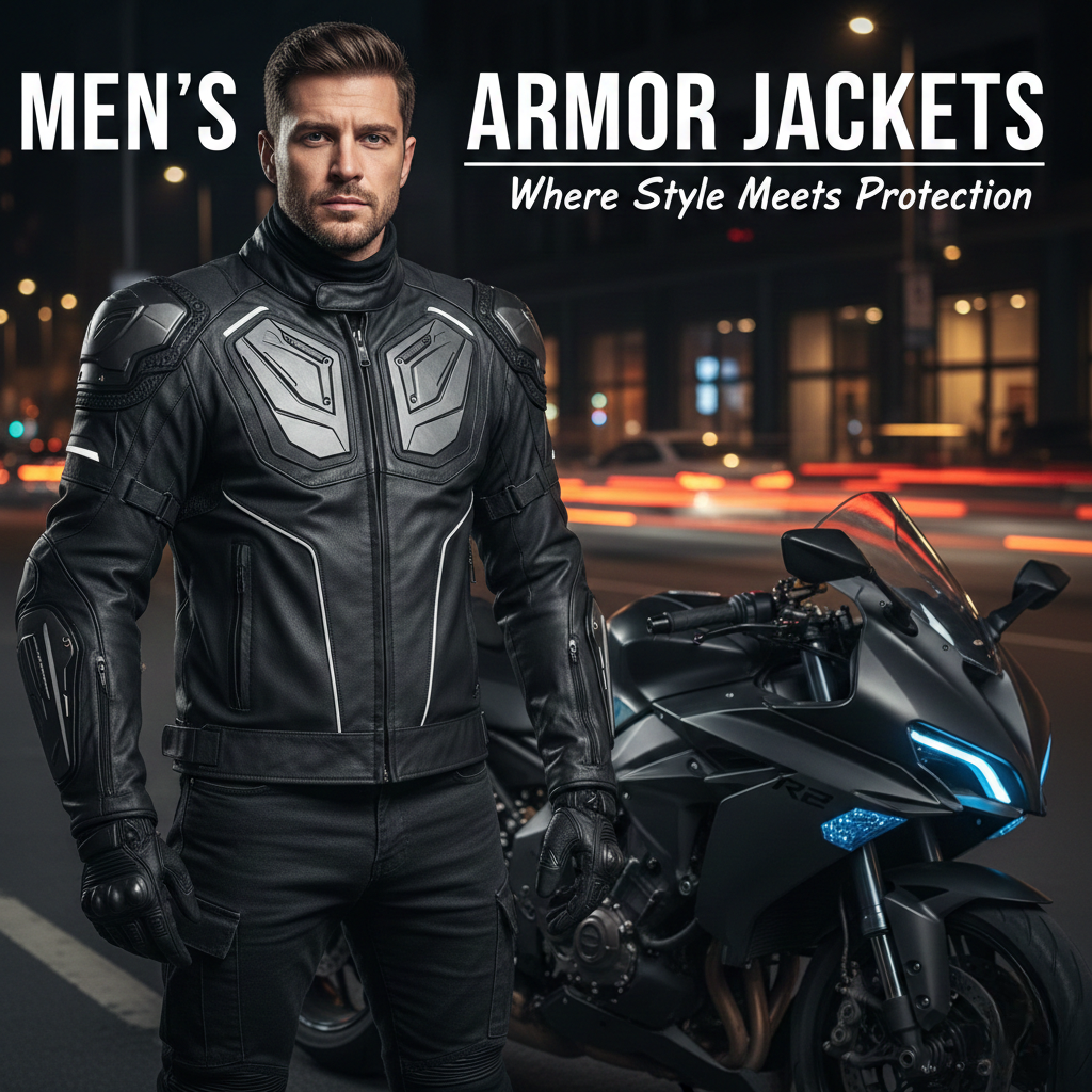 Men’s Armor Jackets: Where Style Meets Protection