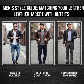 Men’s Style Guide: Matching Your Leather Jacket with Outfits