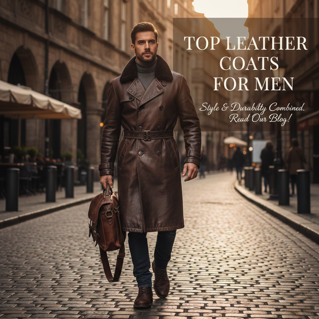 Top Leather Coats for Men: Style and Durability Combined