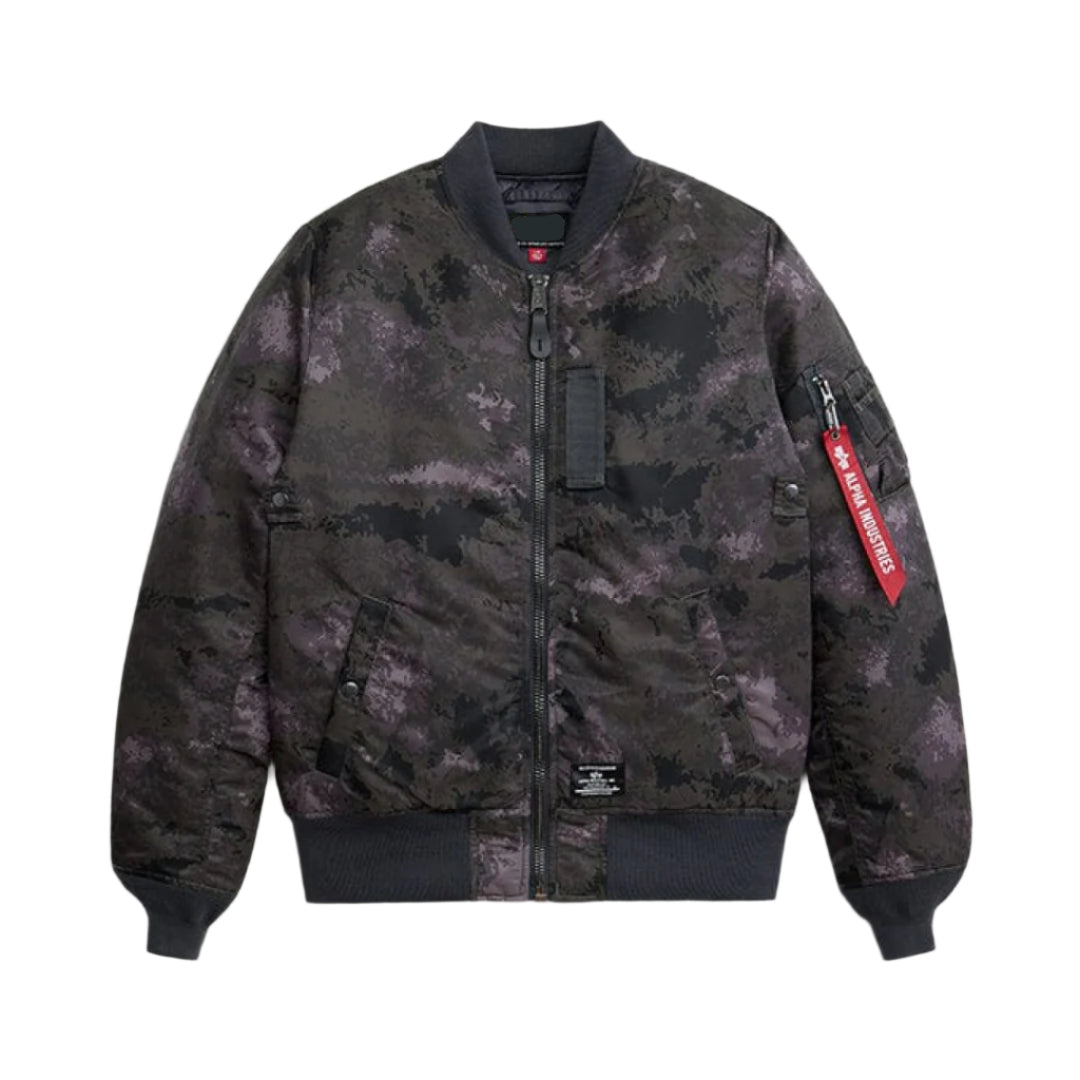 Men's MA-1 MOD Military Bomber Jacket-Camouflage Jacket-Premium Leather Store