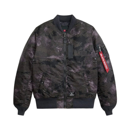 Men's MA-1 MOD Military Bomber Jacket-Camouflage Jacket-Premium Leather Store