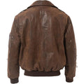 Men's Air Force Flight Bomber Leather Jacket-Men's Bomber Jacket-Premium Leather Store