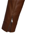 Men's Brown Oblivion Leather Jacket-Leather Jackets-Premium Leather Store