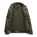 Men’s Springrain Military Camo Cotton Jacket-Camouflage Jacket-Premium Leather Store