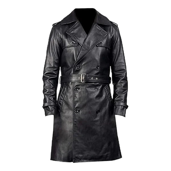 Black Blazer Style Archives Genuine Leather Coat-Men Leather Coat-Premium Leather Store