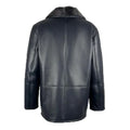 Black Alex's Shearling Driving Real Leather Coat-Men Leather Coat-Premium Leather Store