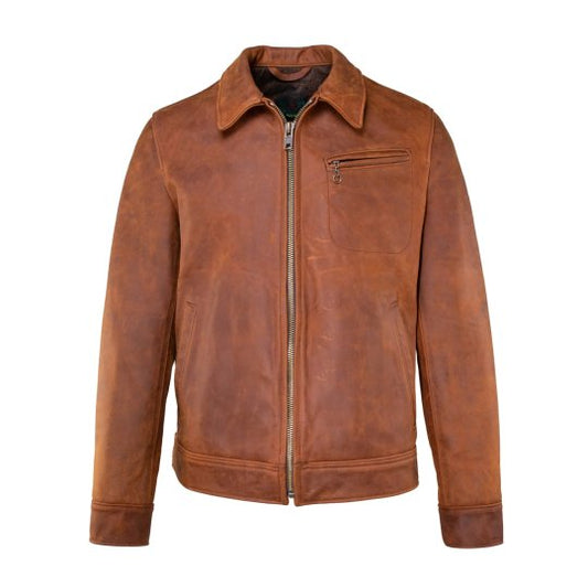 Men's Brown Apex Leather Jacket-Leather Jackets-Premium Leather Store