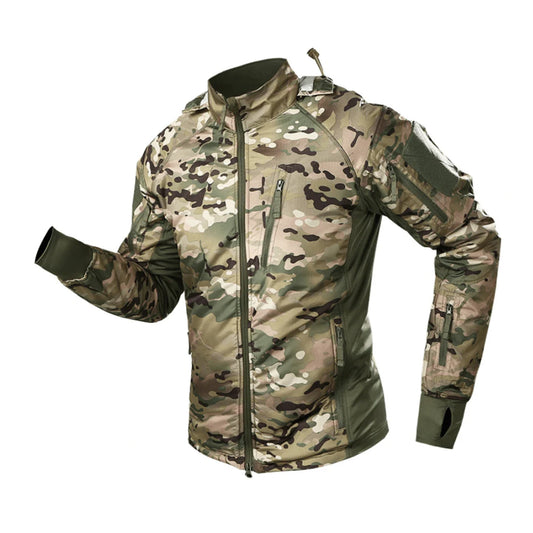 Men's SummitGuard Wind-Resistant Jacket-Camouflage Jacket-Premium Leather Store
