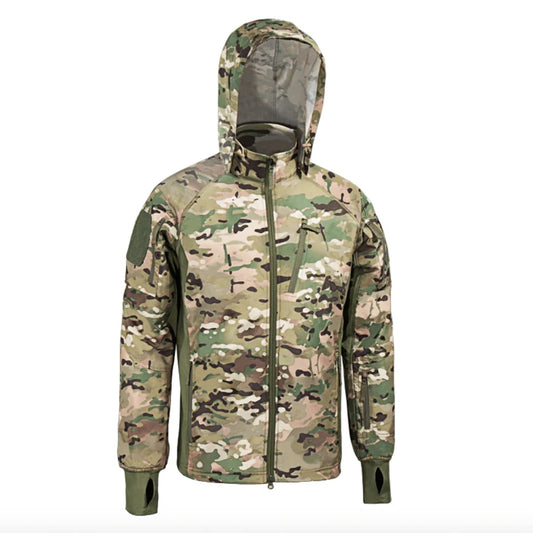 Men's SummitGuard Wind-Resistant Jacket-Camouflage Jacket-Premium Leather Store