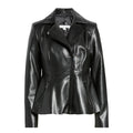 Women's Peplum Moto Leather Jacket-Women Leather Jacket-Premium Leather Store