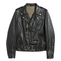 Women's Black Asymmetric Moto Leather Jacket-Women Biker Jacket-Premium Leather Store