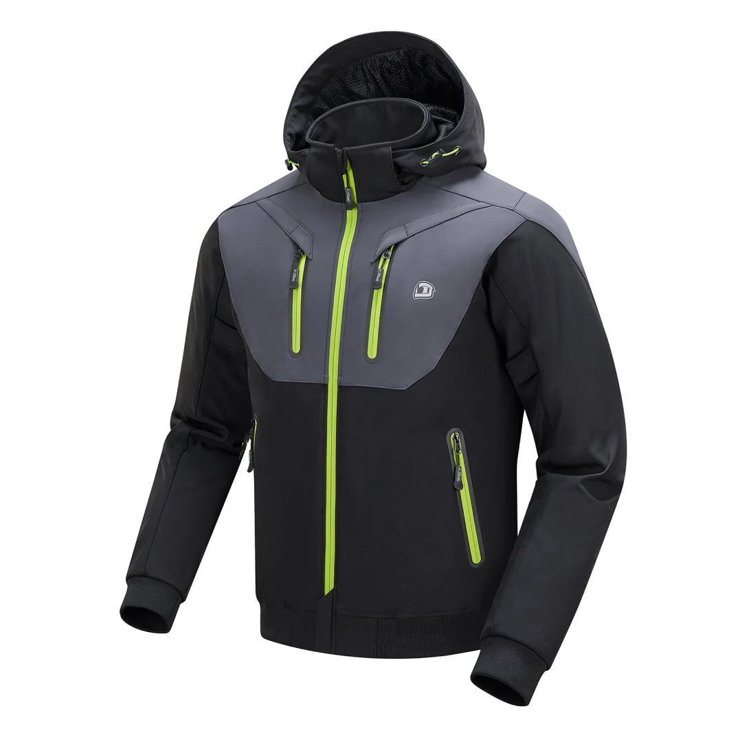 Men's Winter CE Armored Waterproof Motorcycle Jacket-Armor Jacket-Premium Leather Store